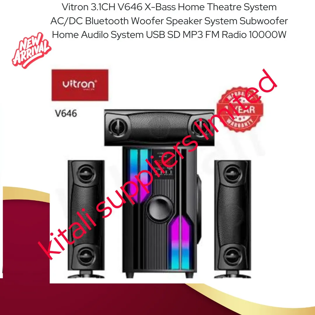 Vitron 3.1CH V646 X-Bass Home Theatre System AC/DC