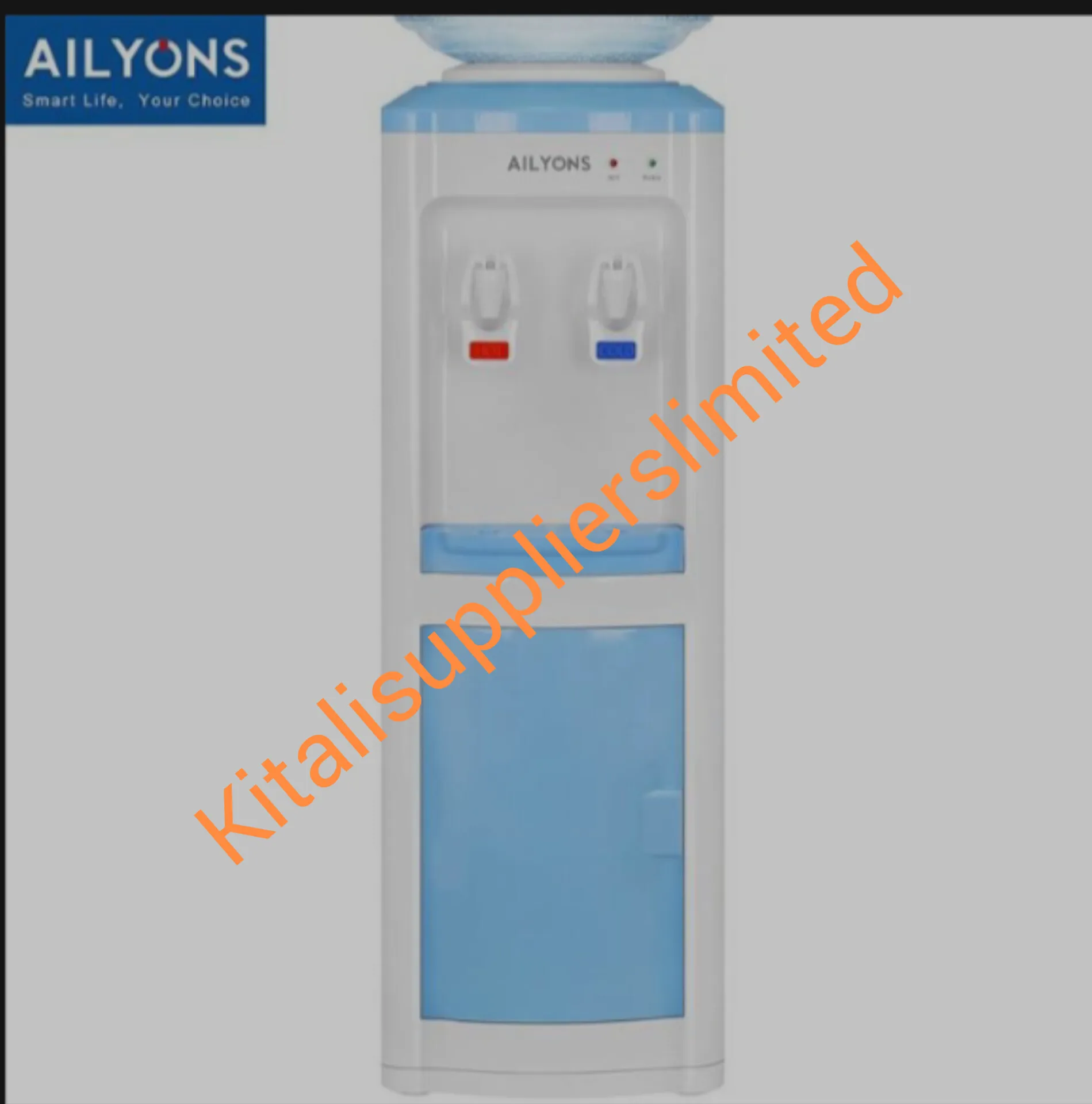 AFK- 111 water dispenser hot and normal with storage cabinet