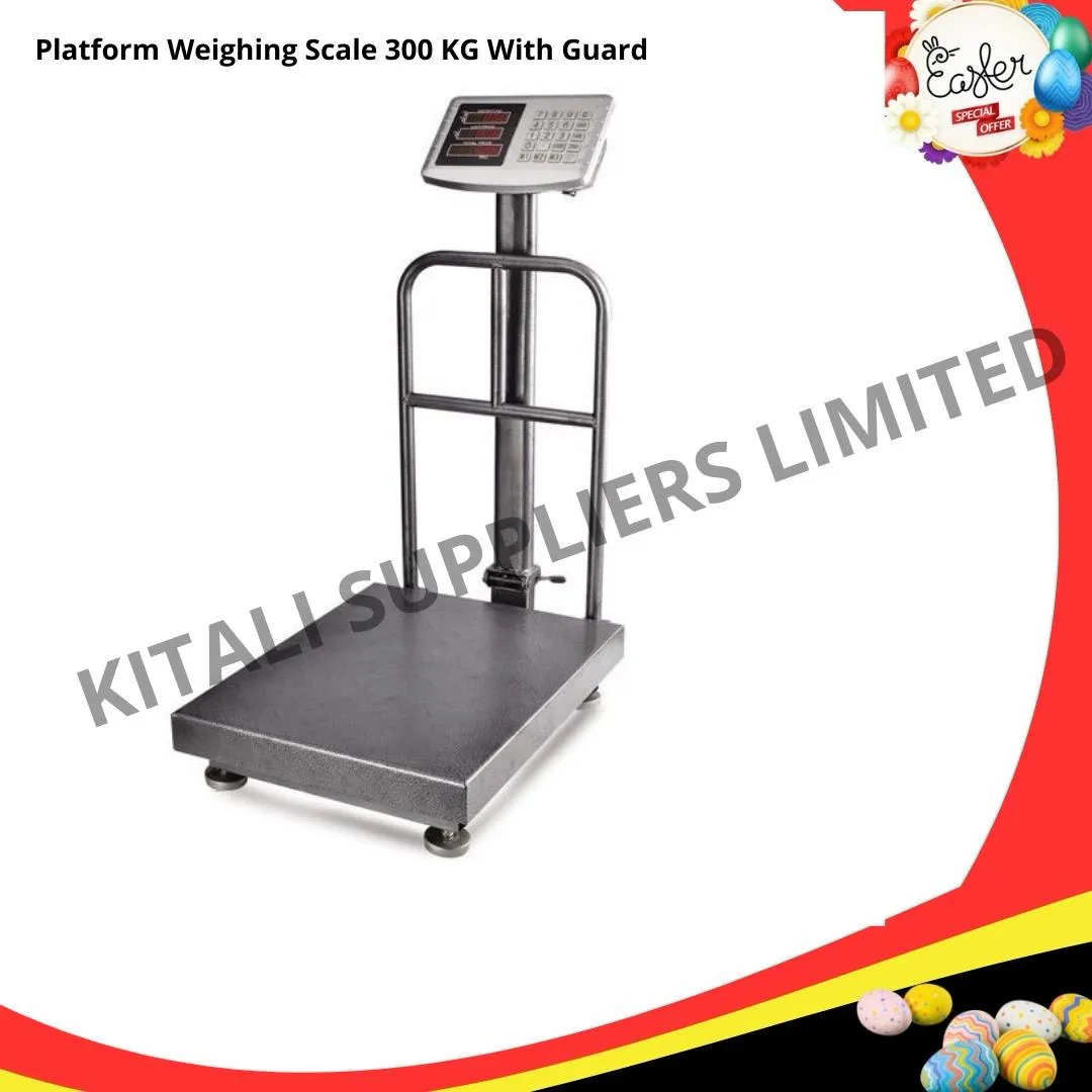 300KGS Digital Platform Bench Weighing Scale With Guard.