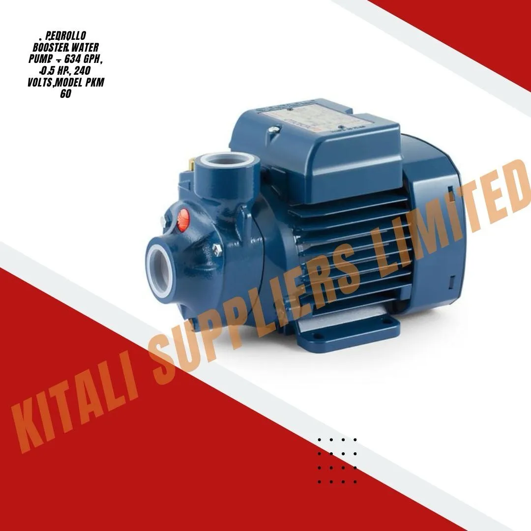 Pedrollo WATER PUMP 0.5 HP ITALY PKM60