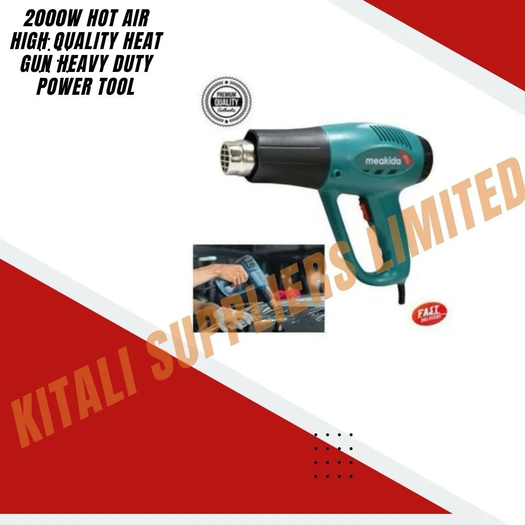 2000W Hot Air High Quality Heat Gun Heavy Duty Power Tool