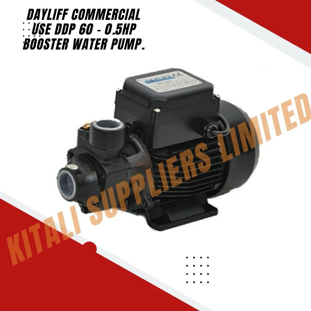 Dayliff Commercial Use DDP 60 - 0.5HP Booster Water Pump