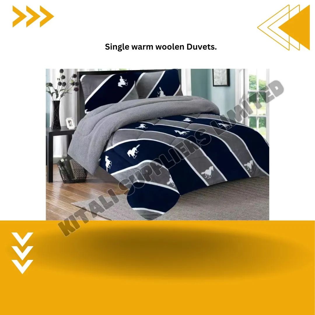 single warm  woolen duvets 