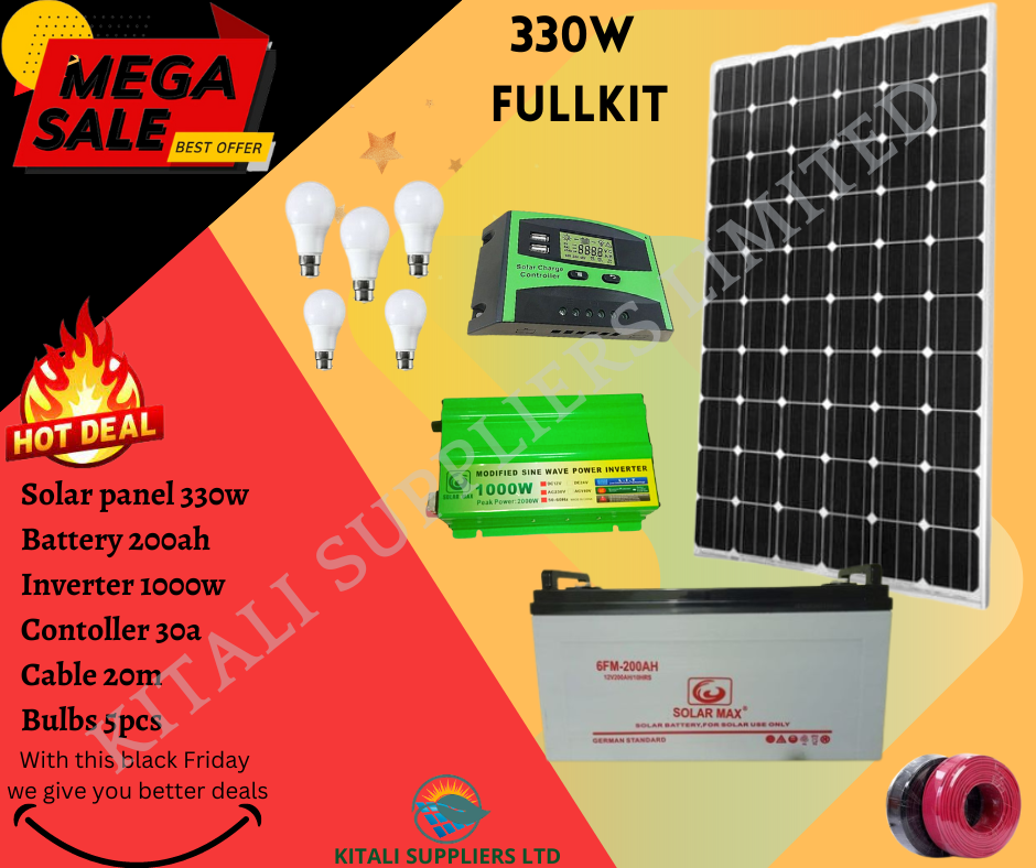 Solarmax Solar Panel Fullkit 500w Monocrystalline Panel