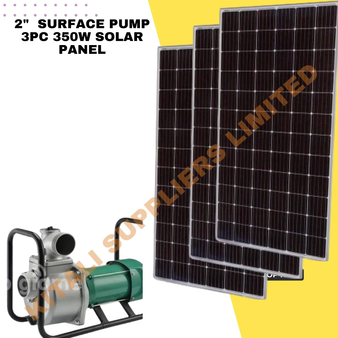 2 inch solar surface pump kit