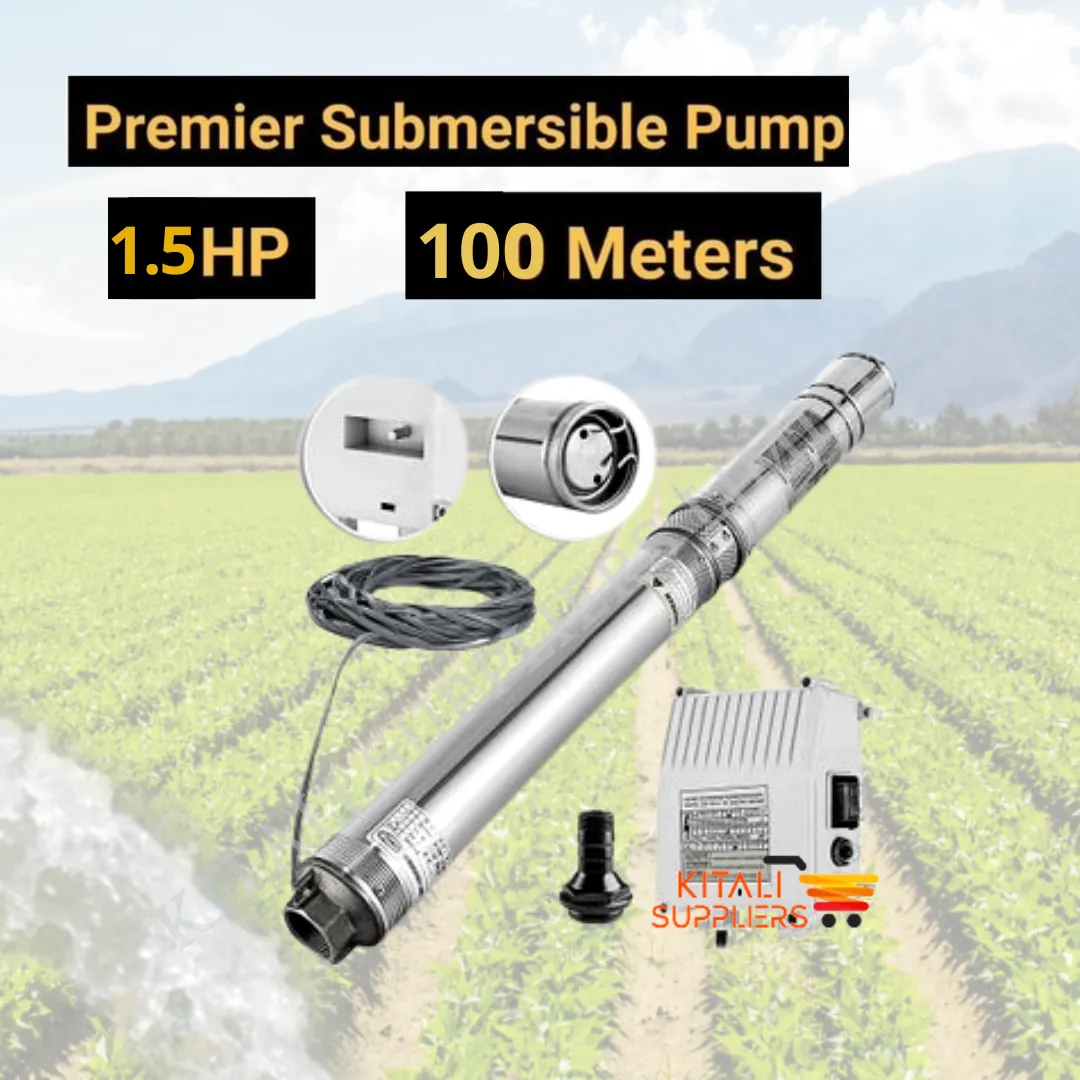 Premier Submersible Water Pumps 1.5Hp 100m