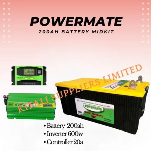 Powermate 200ah midkit battery