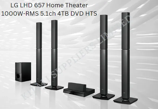 LG LHD657- 1000W 5.1Ch DVD Home Theatre System