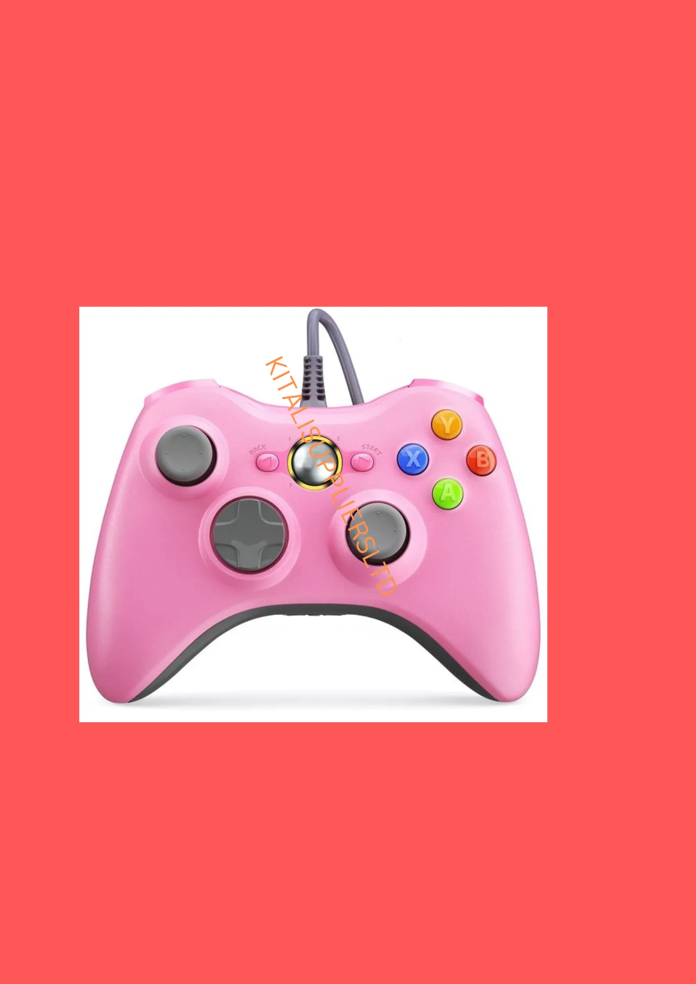  360 Controller Pad Wired Game Pad For PC 