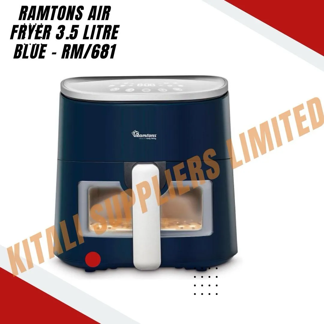   Ramtons AIR FRYER 3.5 LITRE BLUE - RM/681   