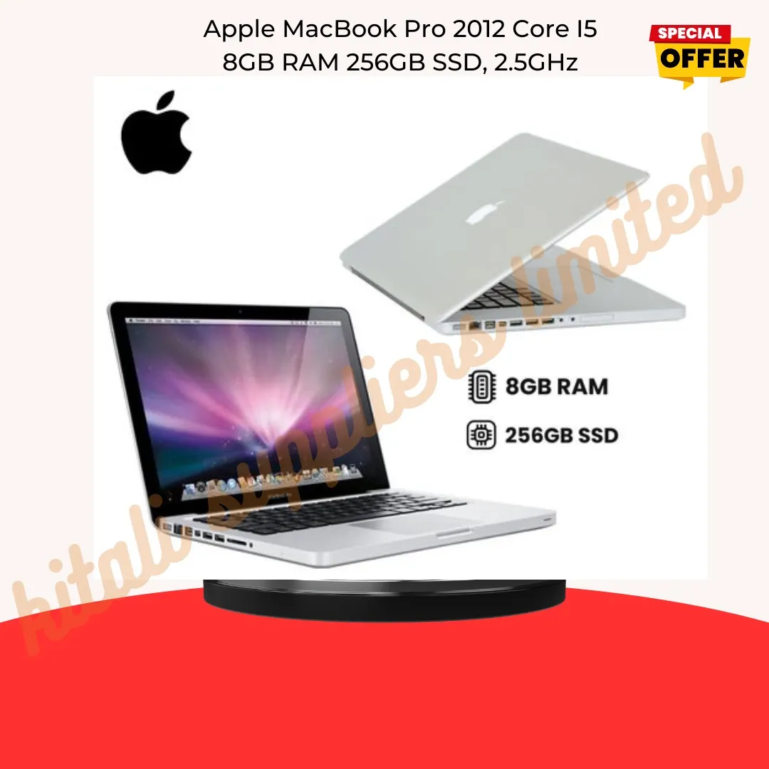 Apple mac book  Pro  2012 core 15 8gb RAM  256GB  SSD  