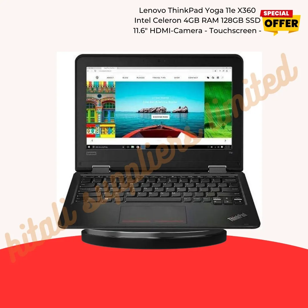Lenovo  Think pad  yoga  11 e  X260 ,4GB  RAM 128GB SSD ,11.6HDMI  Camera  