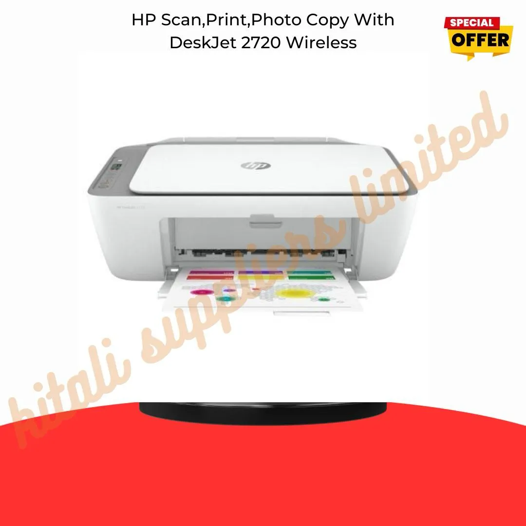  HP DESKJET 2720 WIRELESS Plug& Print, Copy &Scan