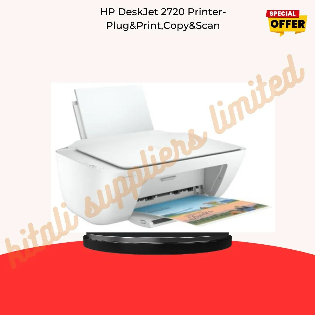 HP DeskJet 2720 Printer- Plug&Print,Copy&Scan
