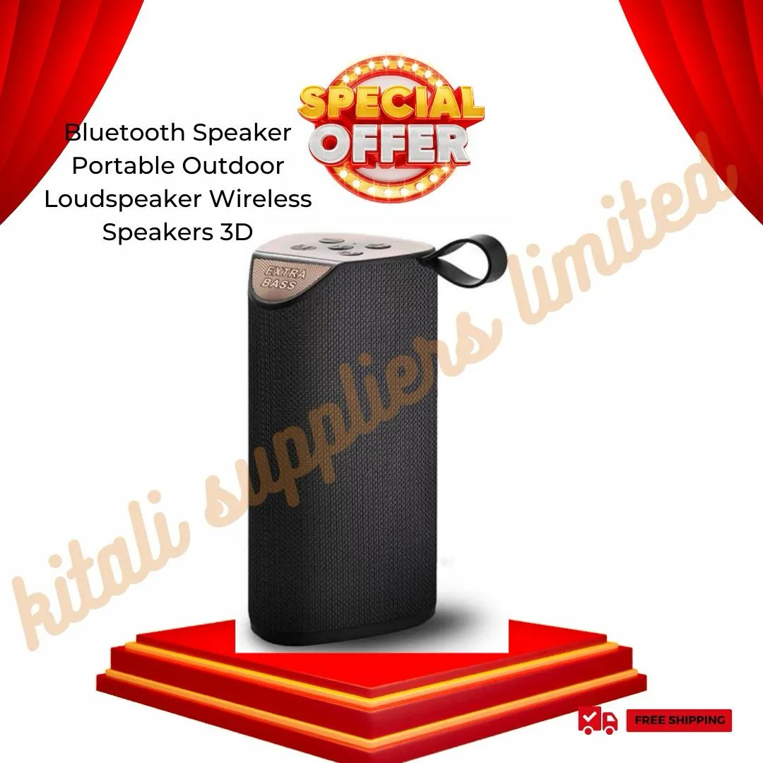 Bluetooth Speaker Portable Outdoor Loudspeaker Wireless Speakers 3D