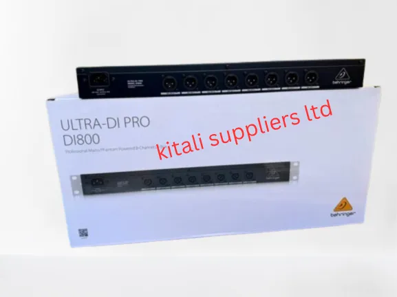 Behringer Ultra-DI Pro DI800v2 8 Channel Active Instrument Direct Box
