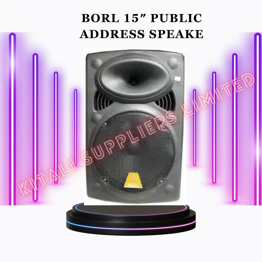 BORL 15â€³ Public Address Speaker