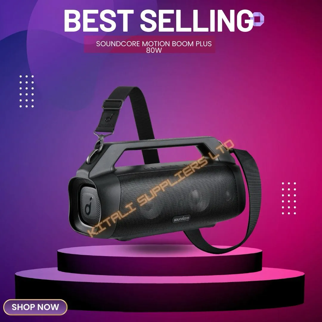 SOUND CORE MOTION BOOM PLUS 80W