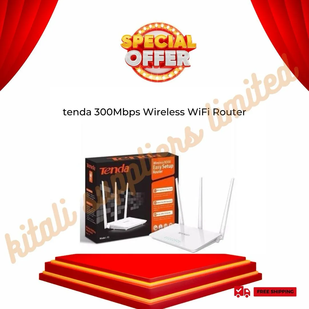 tenda F3 N300 300 Mbps Wireless WiFi Router