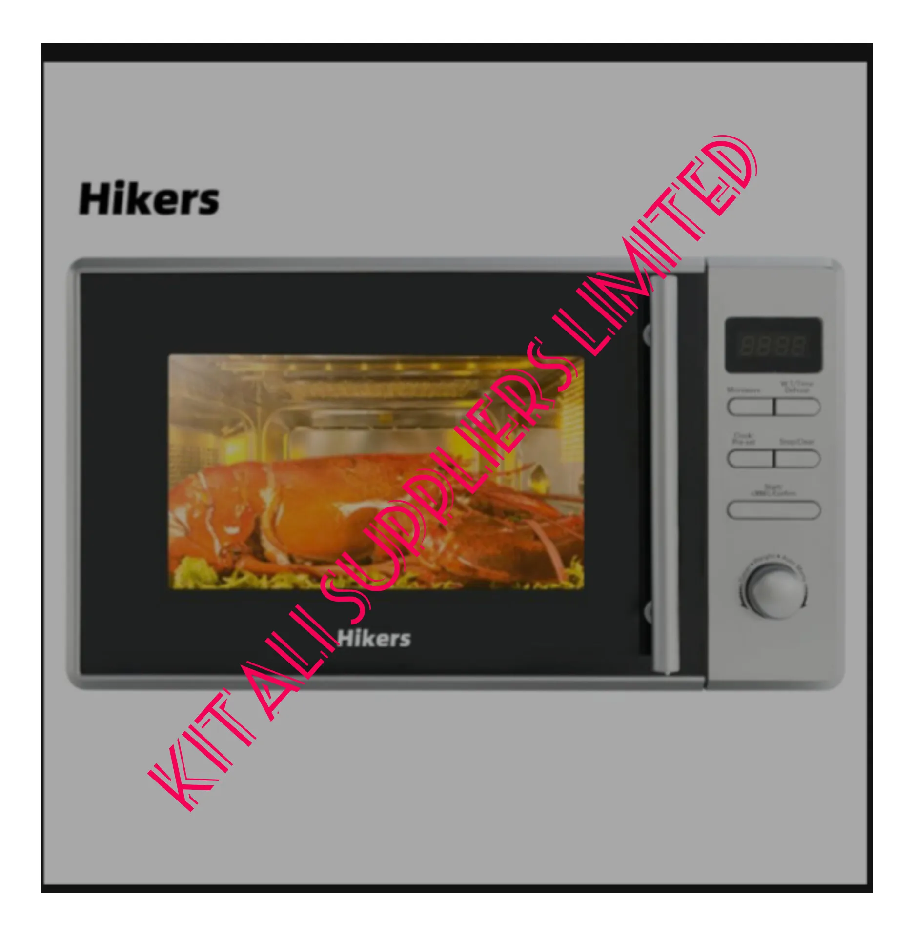 Microwave oven- KE MOS20LG  Digital 20 Litres -silver 20 L 700W