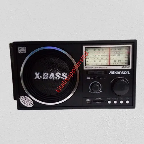  XBass Rechargeable Fm Radio With USB and SD CARD