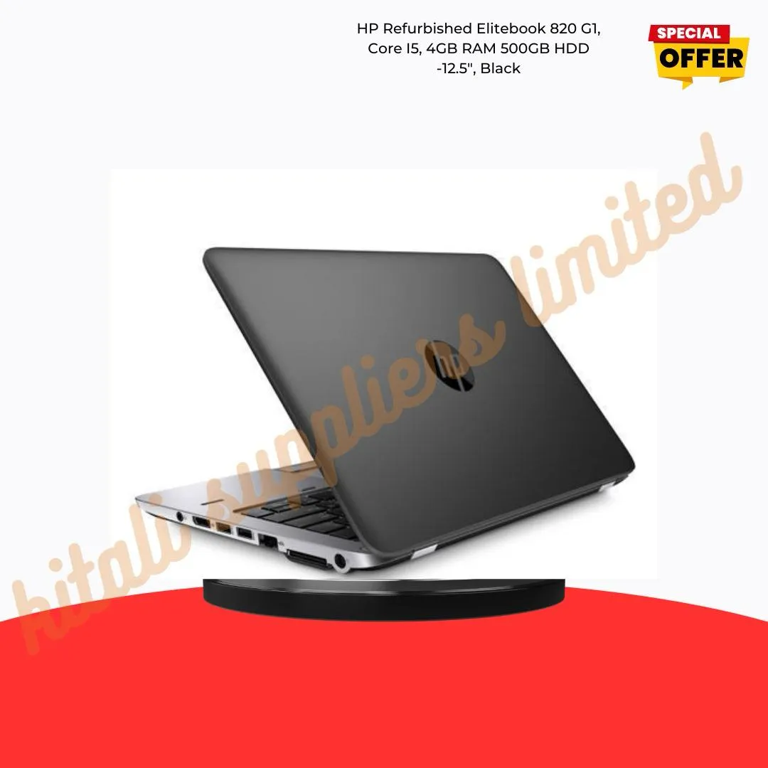 HP EliteBook 820 G1 Core I5 8GB RAM 500gb Hdd Slim Ultrabook Laptop Refurbished