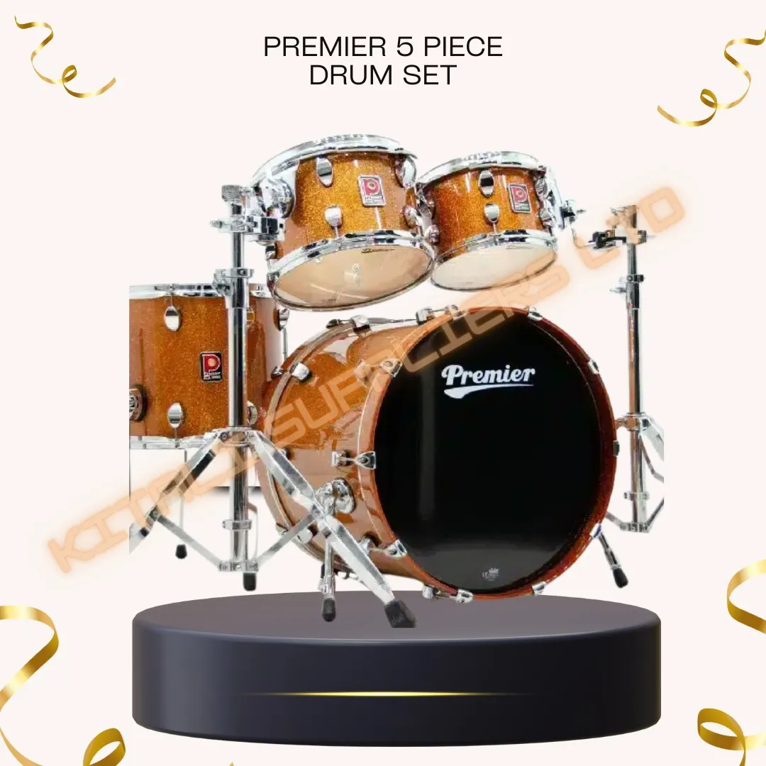 Premier Five Piece Drum Set