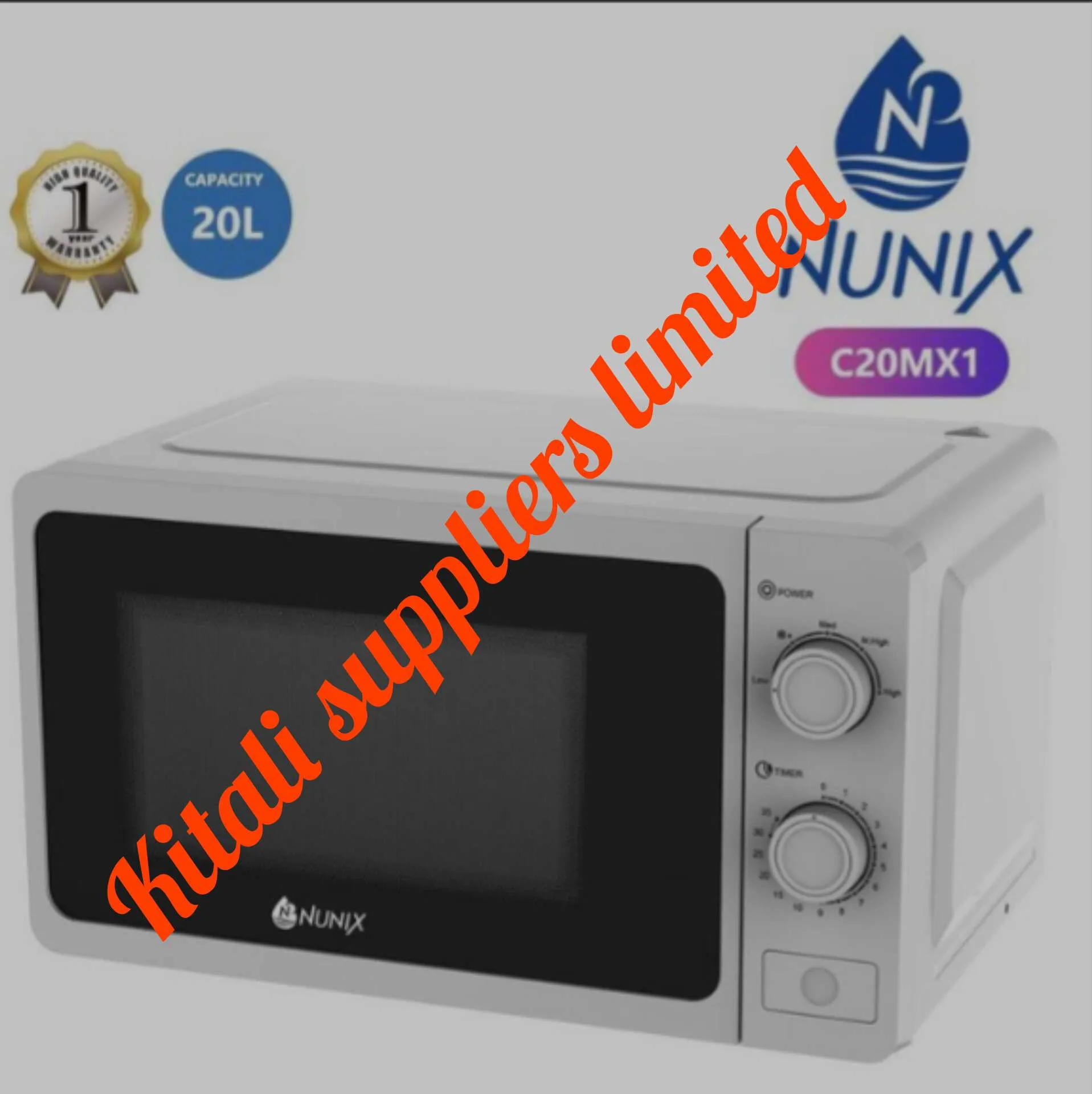 20 L manual microwave