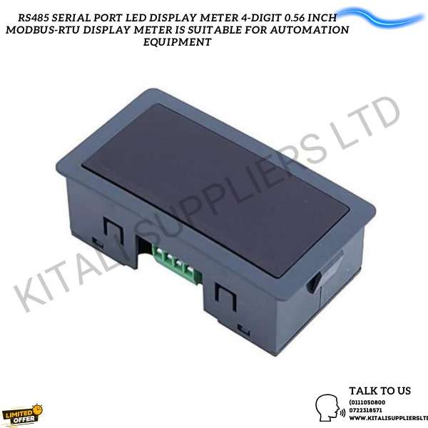 RS485 Serial Port LED Display Meter 4-Digit 0.56 Inch