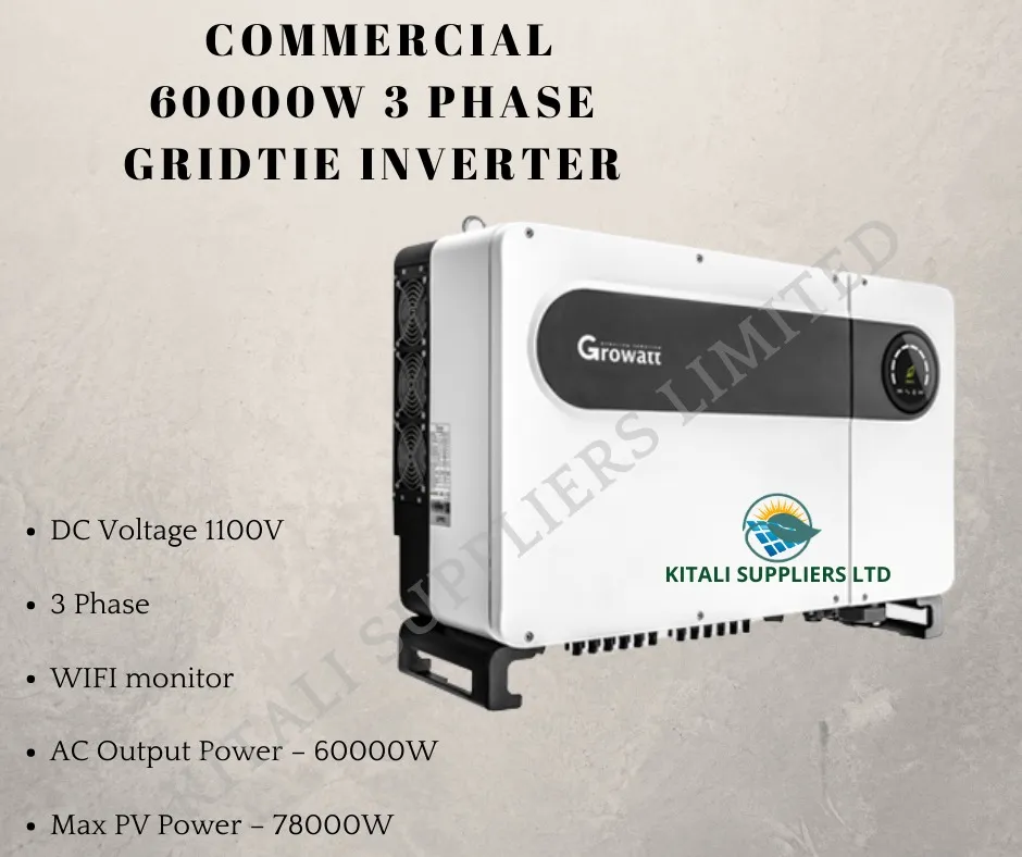 commercial6 0000 w 3 phase gridtie inverter