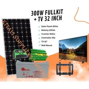 300w fullkit with 32" tv