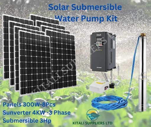 4kw submersible Solar pump