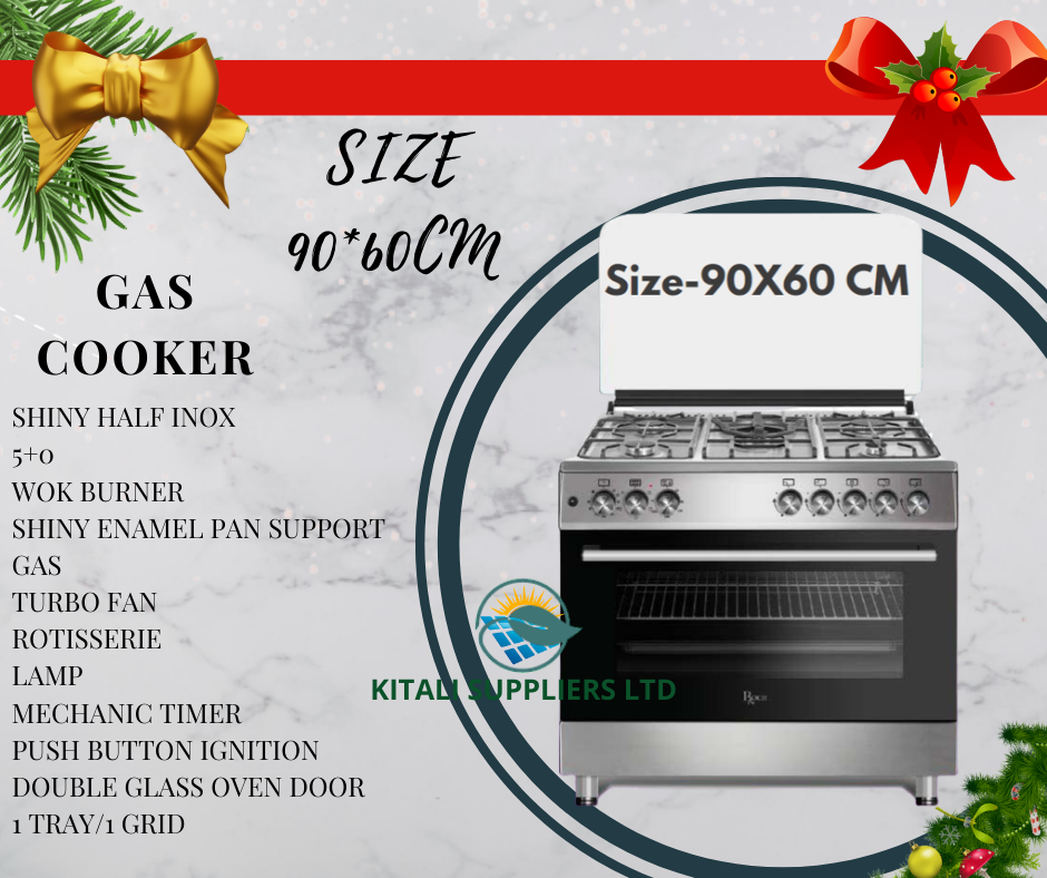 5 Burner Stand Alone Gas Cooker
