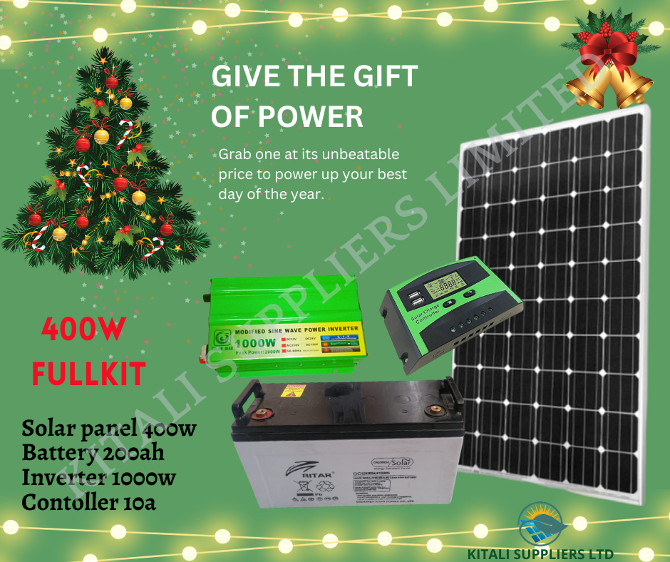Solarmax Solar Fullkit 500w Monocrystalline Panel with Rita battery