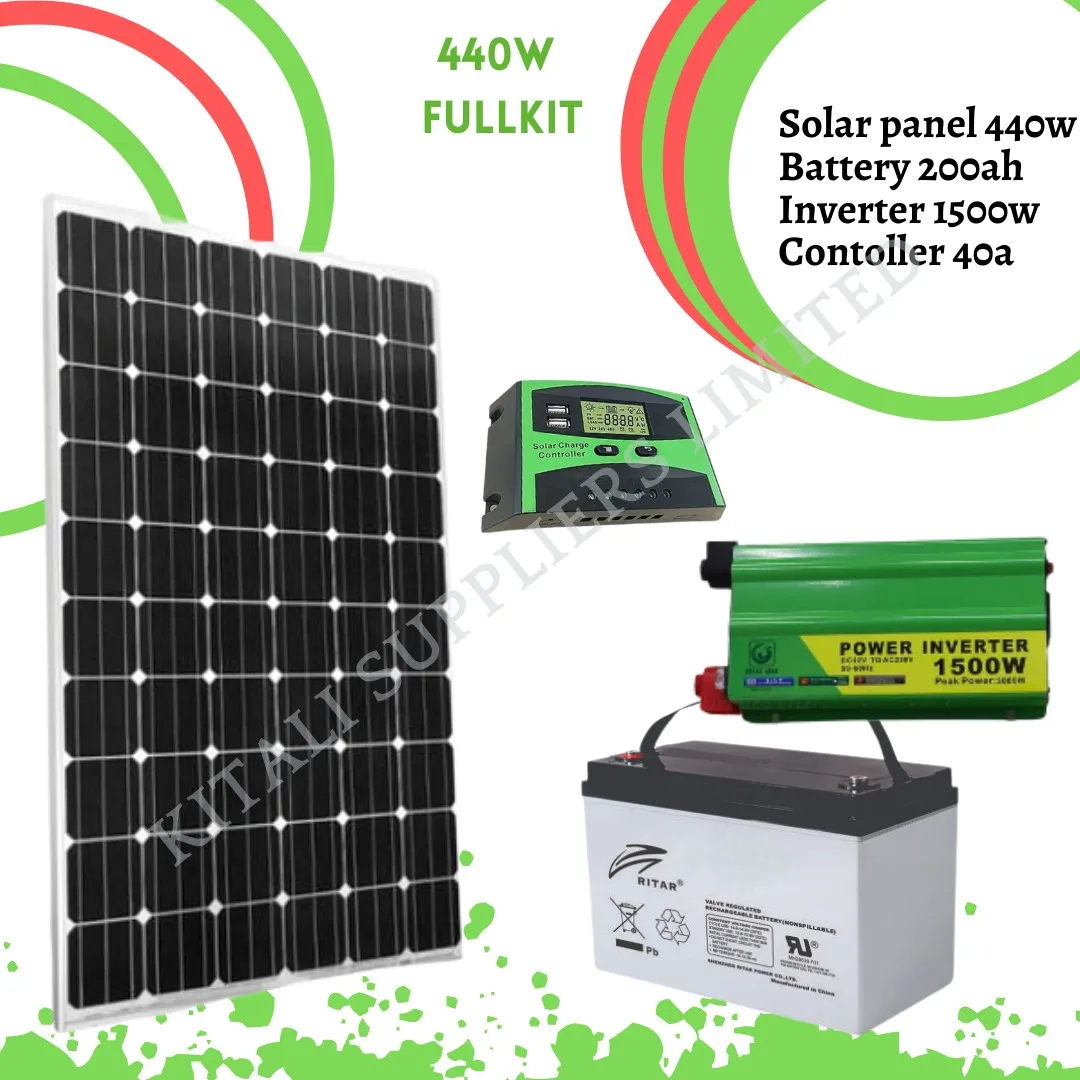 SOLAR FULLKIT FOR 440W SOLAR FULLKIT