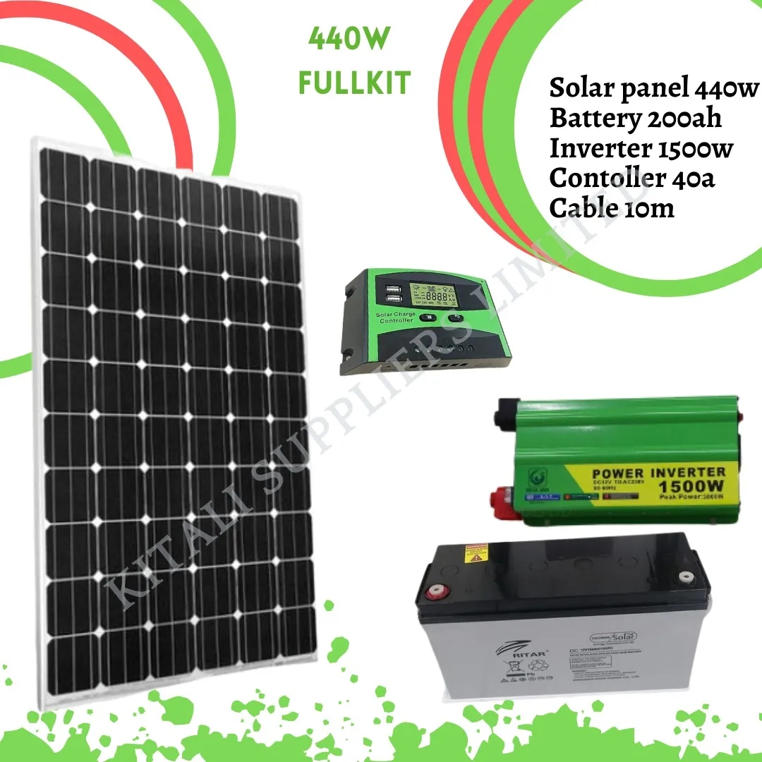 440w solar fullkit