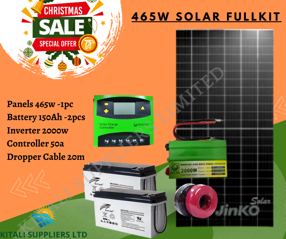 465w solar fullkit
