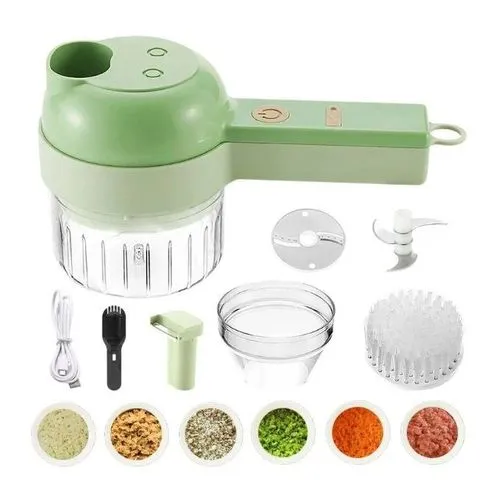 4 in 1 Electric Fruit Vegetable Slicer Set