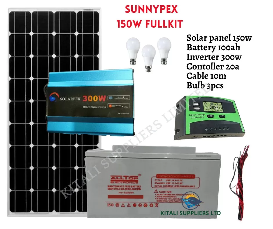 Sunnypex 150W affordable home use solar