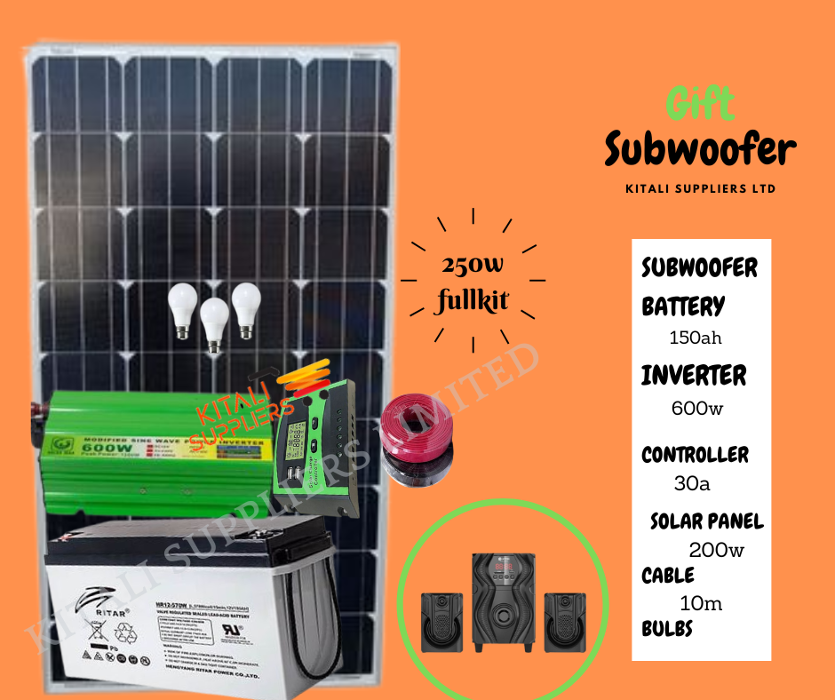 200w fullkit with free Subwoofer