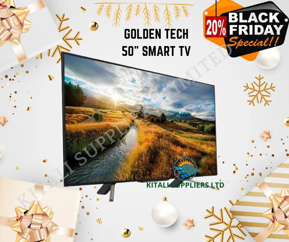 Golden Tech 50" Inch FRAMELESS LED Android TV