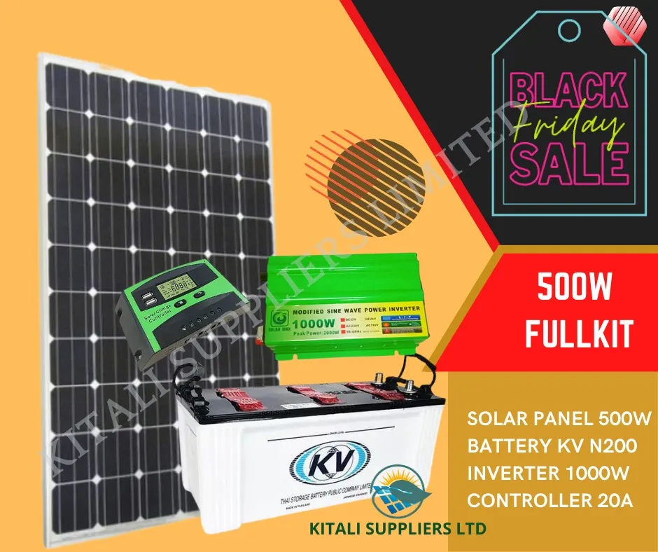 500w solar complete fullkit