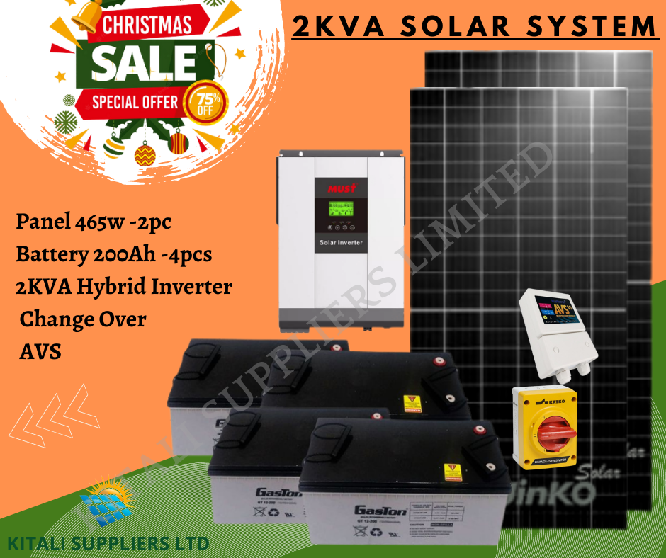 Jinko Solar 2kva solar system