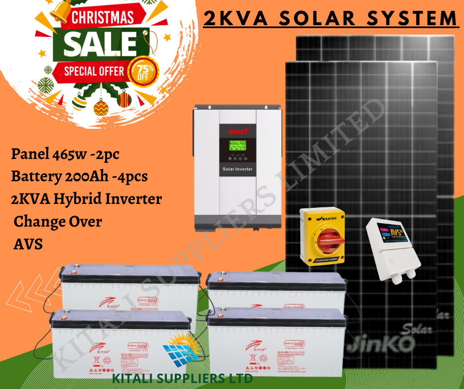 Jinko Solar 2kva solar system