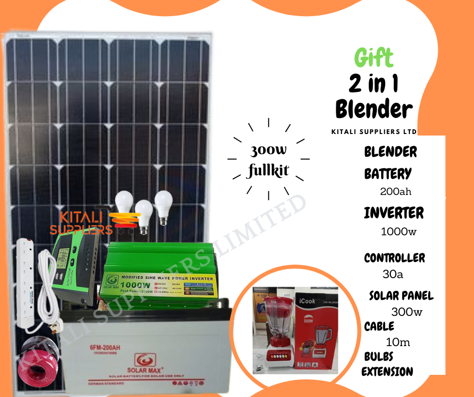 300w fullkit with free blender