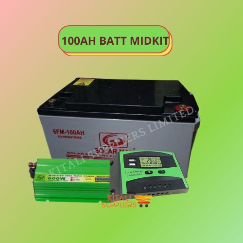 250W Solar fullkit with CHLORIDE EXIDE 75 MF Solar Battery 2pcs