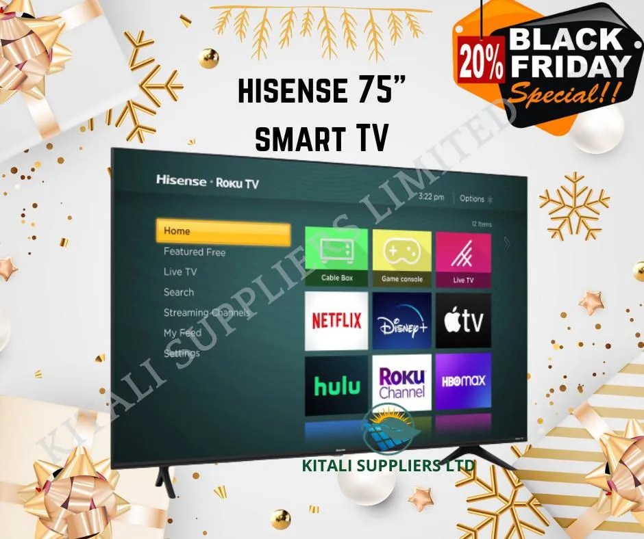 Hisense 75'' Inches Smart UHD