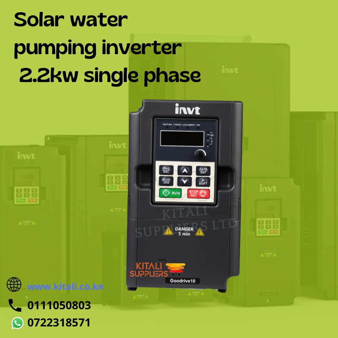 Solar water pumping inverter 2.2kw single phase