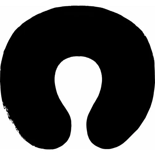 Adult Travelling Neck Pillow- Black
