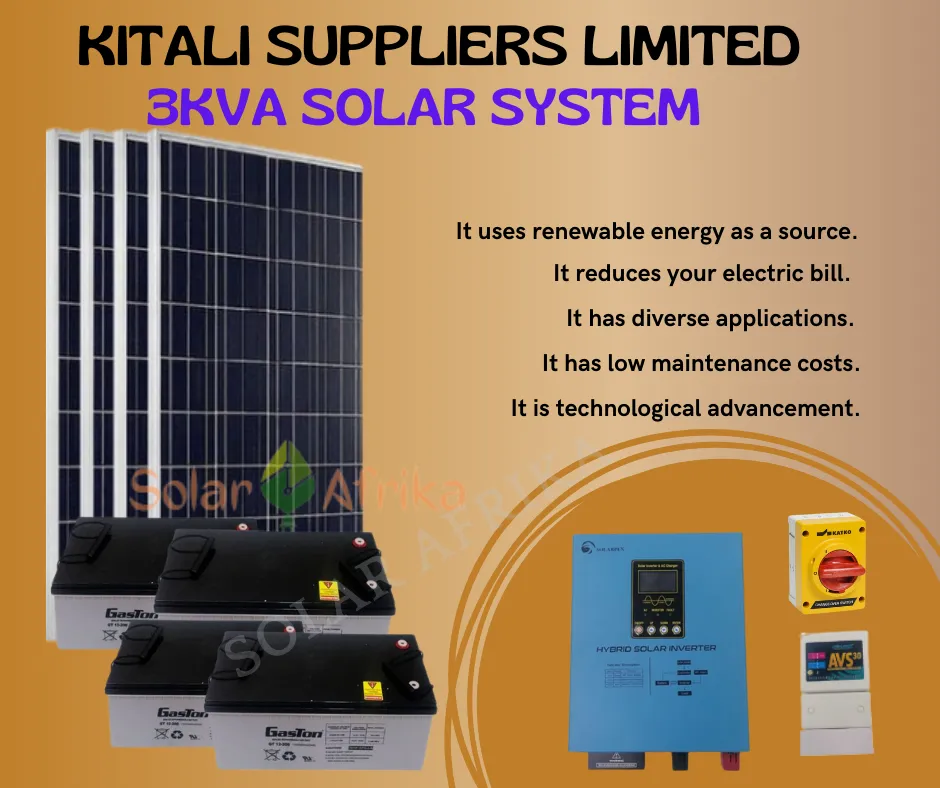 Solarmax 3kva Hybrid Inverter Solar System